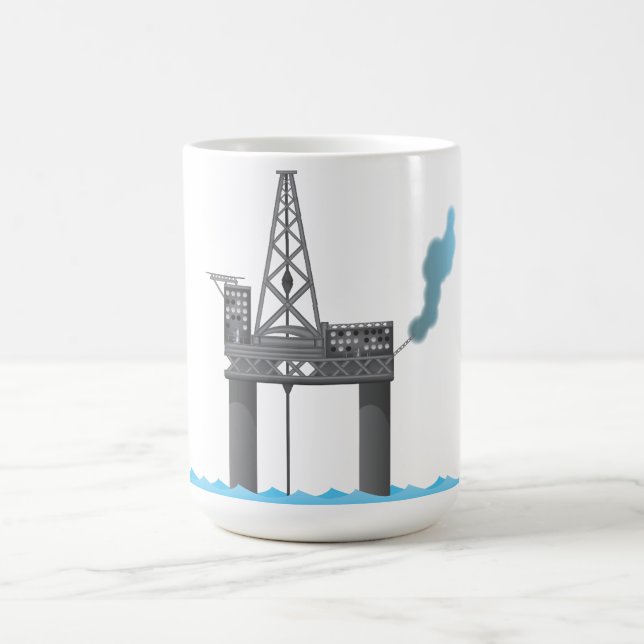 Caneca De Café Plataforma de petróleo (Centro)