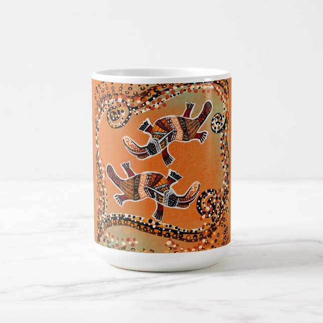CANECA DE CAFÉ PLATAPUS ART (Centro)