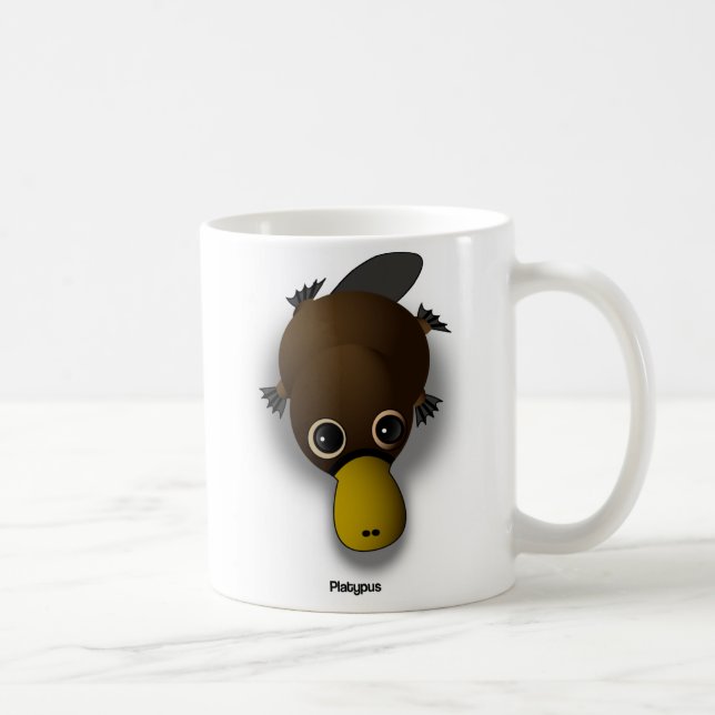 Caneca De Café platypus (Direita)