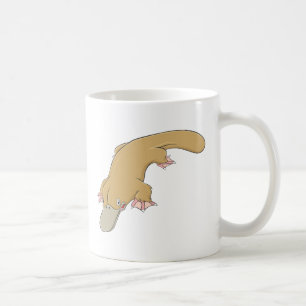 Caneca De Café Platypus de sorriso