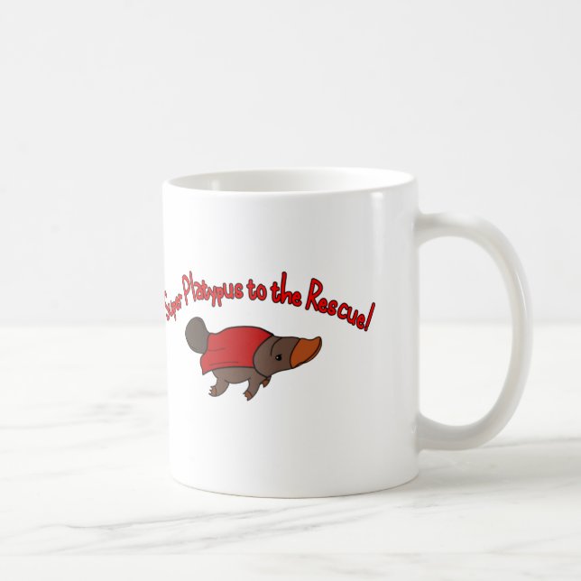 Caneca De Café Platypus super (Direita)