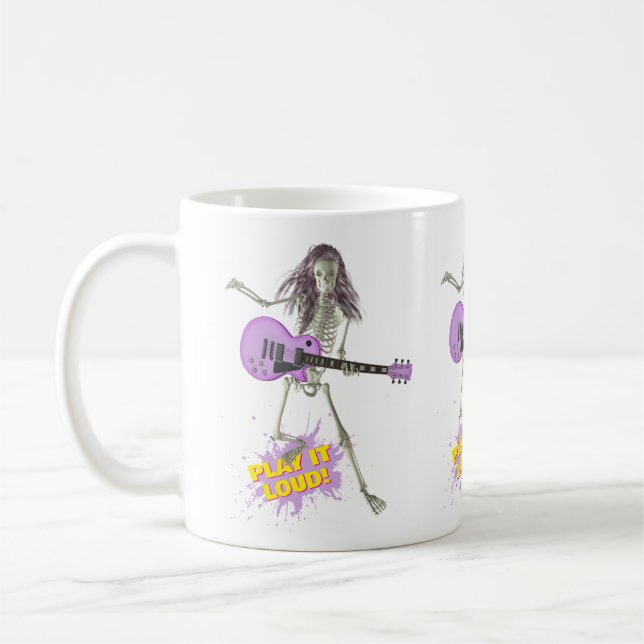 Caneca De Café Play It Loud!  (Esquerda)
