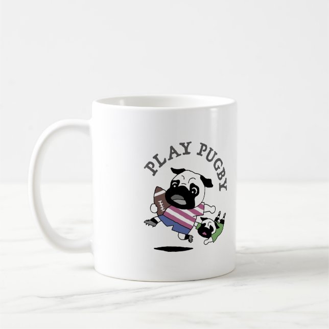 CANECA DE CAFÉ ”PLAY PUGBY" (Esquerda)