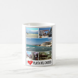 Caneca De Café Playa Del Carmen - México - I Love -