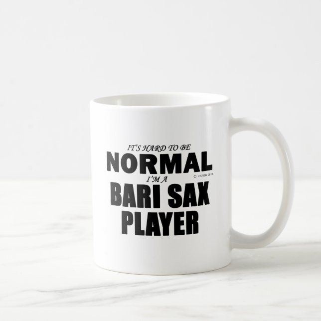 Caneca De Café Player Sax Bari Normal (Direita)