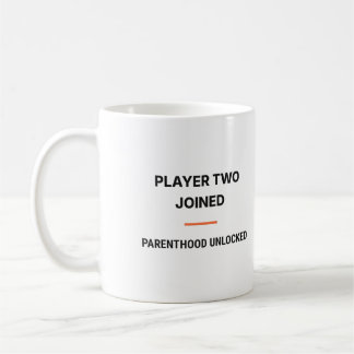 Caneca De Café Player Two Joined Parenthood Unlocked Tasse