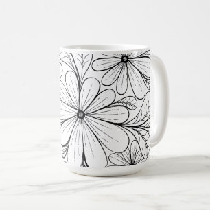 Caneca De Café Playful Petals Mug