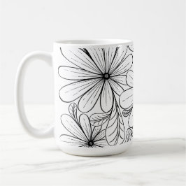 Caneca De Café Playful Petals Mug