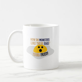 Caneca De Café Playful Simple Humor Dad Jokes Monsters Punny