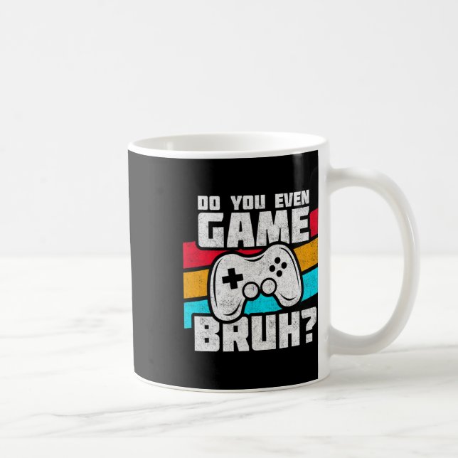 Caneca De Café Playing Video Games - Video Gamer Meme - Funny Vid (Direita)