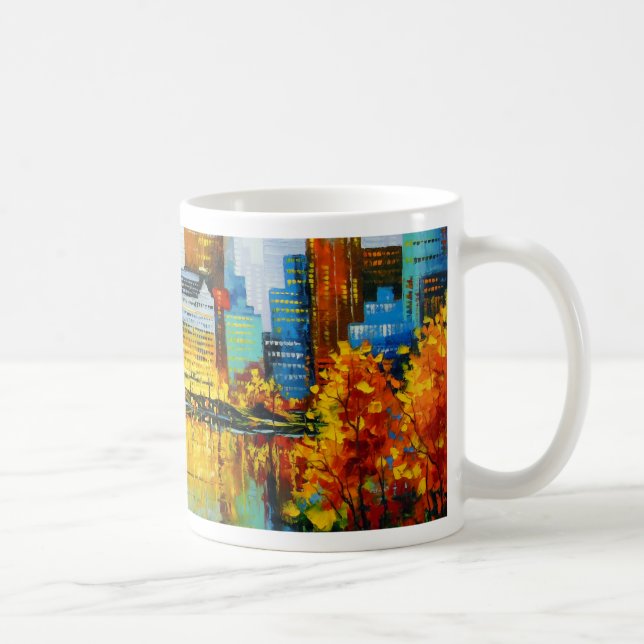 Caneca De Café Plaza Central Park Hotel em Nova York (Direita)