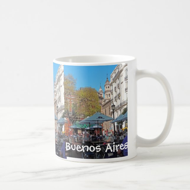 Caneca De Café Plaza Dorrego na tarde (Direita)