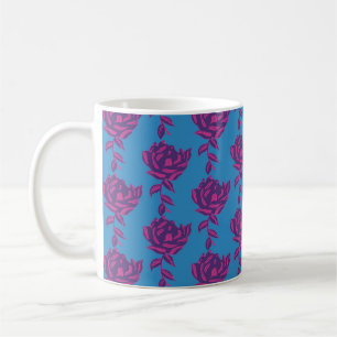 Caneca De Café Pleno Floral