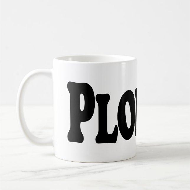 Caneca De Café Plonker (Esquerda)