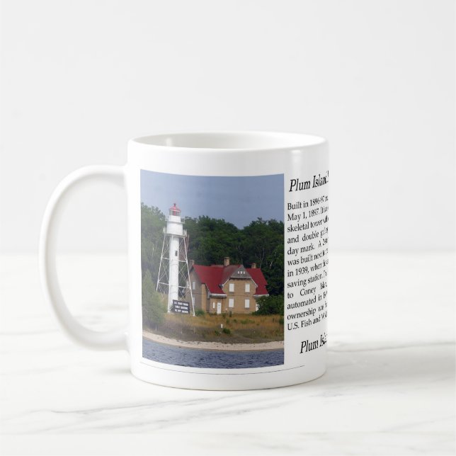 Caneca De Café Plum Island Rear Range Lâmpada (Esquerda)