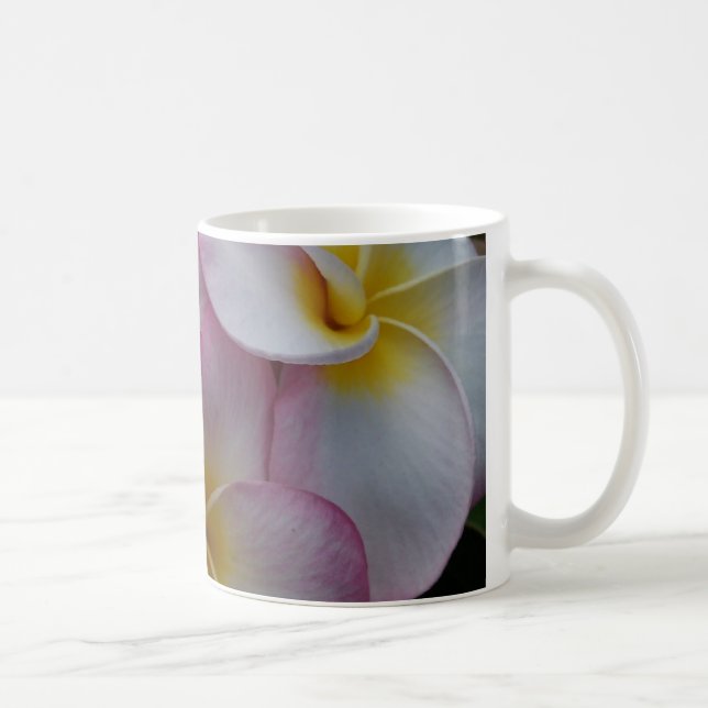 Caneca De Café Plumeria havaiano (Direita)