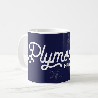 Caneca De Café Plymouth Massachusetts Náutico Coffee Mug