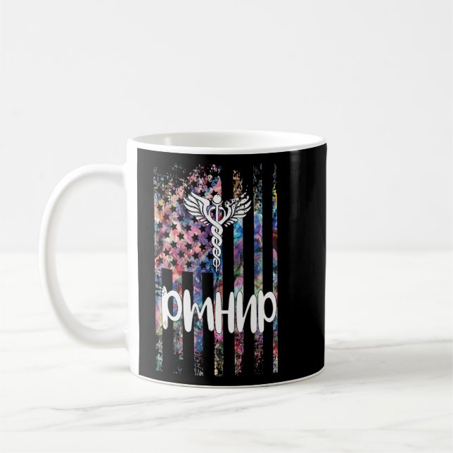 Caneca De Café Pmhnp Nos Eua Sinalizador Psiquiátrico Enfermeira  (Esquerda)