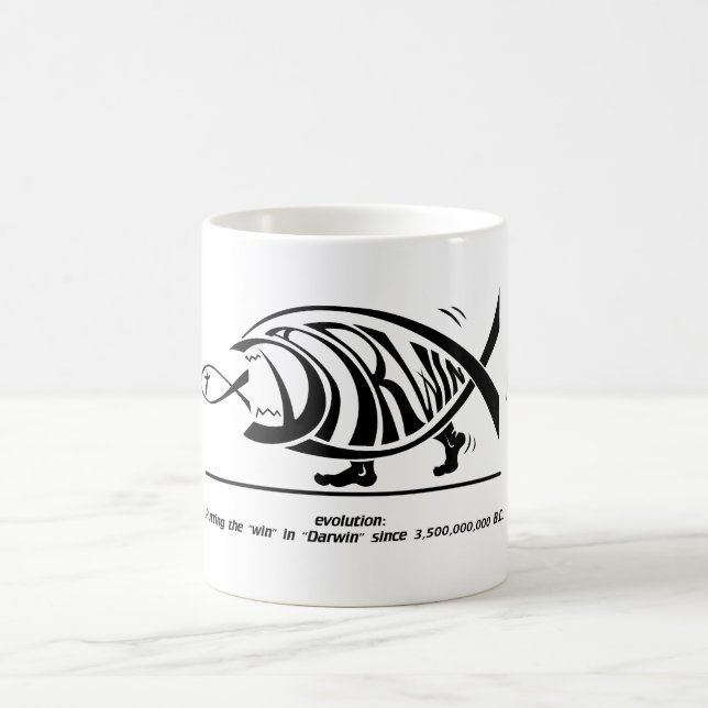 Caneca De Café Pndo a vitória em Darwin (por sethness@deviantart) (Centro)