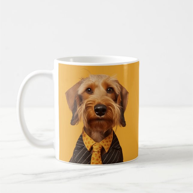 Caneca De Café Pneu Com Cabelo, Amarelo (Esquerda)