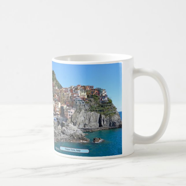 Caneca De Café Pó branco clássico 11 oz (Direita)