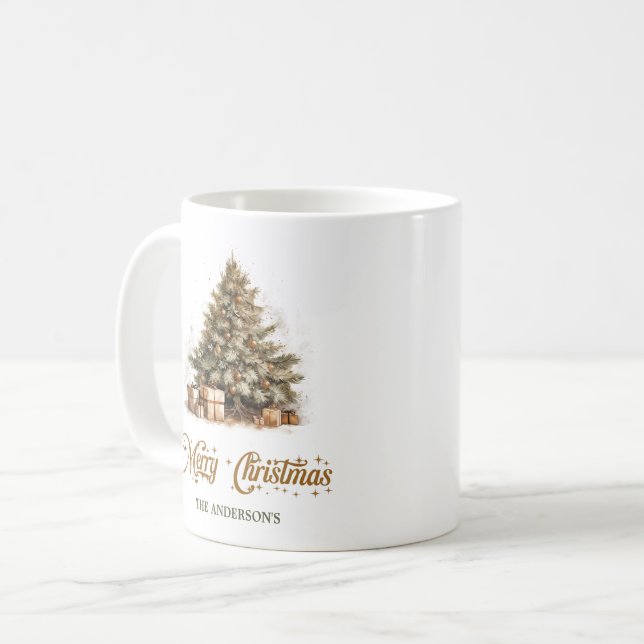 Caneca De Café Pó-d-água Cera-de-Natal (Frente Esquerda)