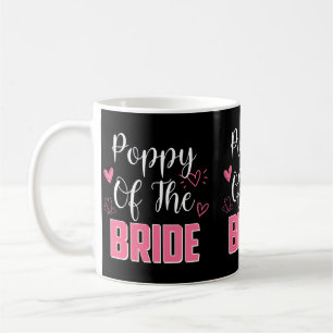 Caneca De Café Pó de Papoula Masculino da Família da Noiva Festa 