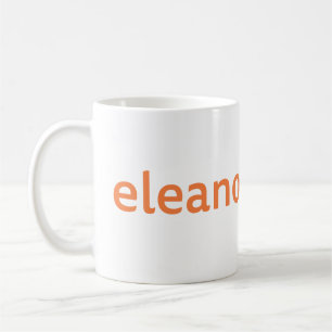 Caneca De Café Pó laranja