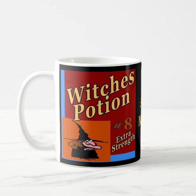 Caneca De Café Poção das Bruxas #8 (Esquerda)