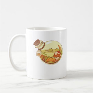 Caneca De Café Poção de Outono Com Sapos Clássico