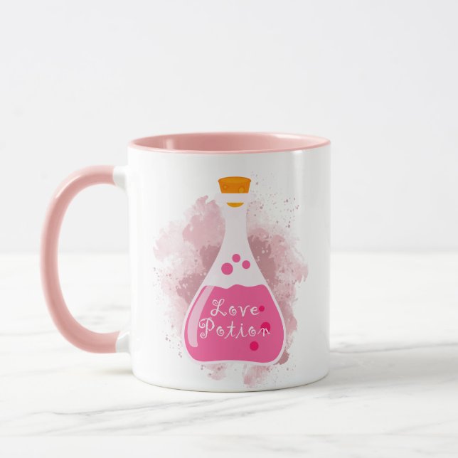 Caneca de Café Poção do Amor - Presente Mágico de  (Esquerda)