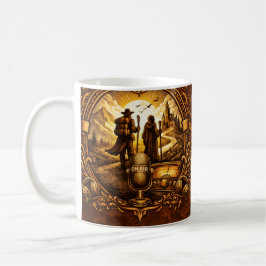 Caneca De Café Podcast Strangers and Pilgrims