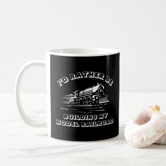 Caneca De Café Pode Alterar Preferencialmentes TEXTO Que Estejam  (Com Donut)