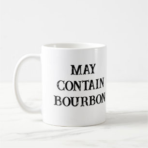 Caneca De Café pode conter bourbon engraçado