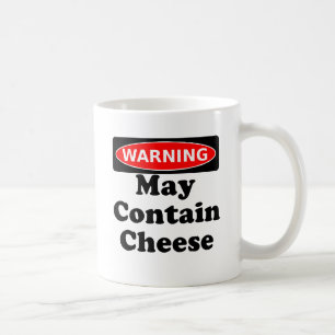 Caneca De Café Pode conter o queijo