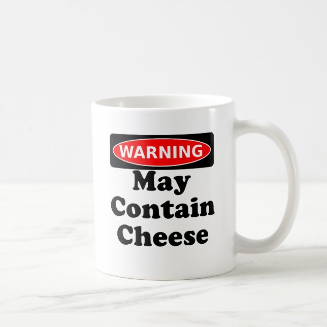 Caneca De Café Pode conter o queijo (Direita)