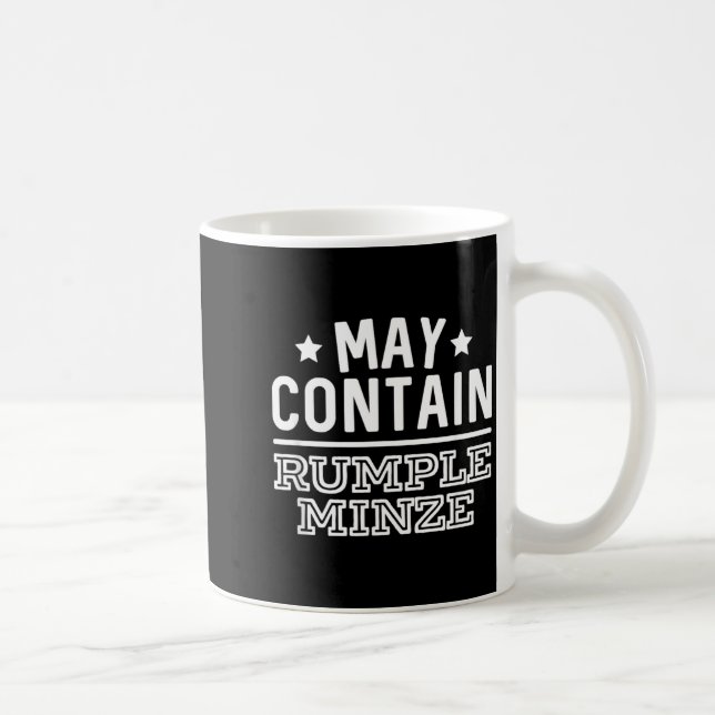 Caneca De Café Pode Conter Rumple Minze Divertido Álcool Bar Craw (Direita)
