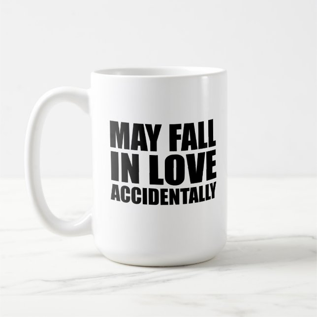 Caneca De Café Pode se apaixonar acidentalmente (Esquerda)