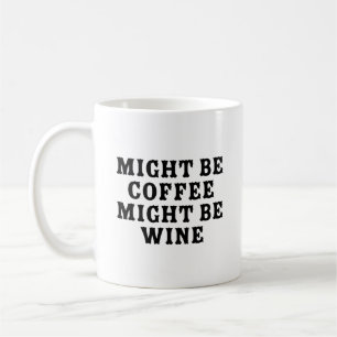 Caneca De Café Pode Ser Café Vinho