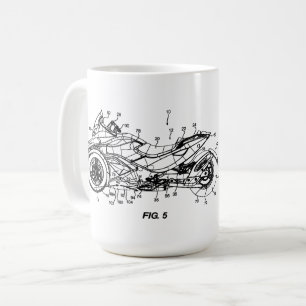Caneca De Café Pode Ser O Spyder Blueprint Mug
