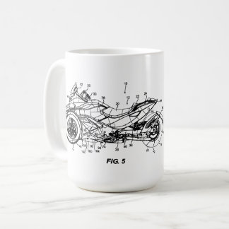 Caneca De Café Pode Ser O Spyder Blueprint Mug