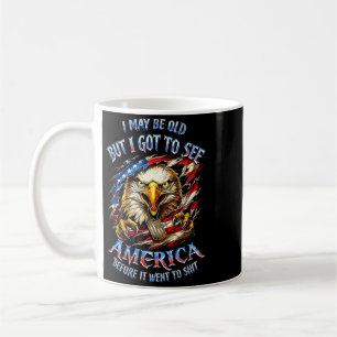 Caneca De Café Pode Ser Velho Mas Conseguiu Ver Aamérica Antes De