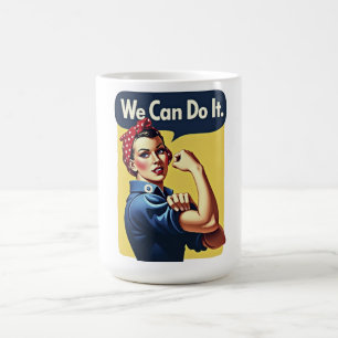 Caneca De Café Podemos fazê-lo Feminismo
