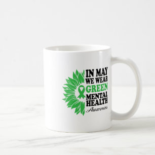 Caneca De Café Podemos Vestir Verdes Para A Consciência Da Saúde