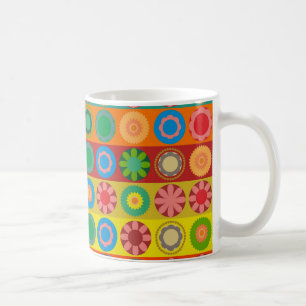 Caneca De Café Poder das Flores em Fileiras
