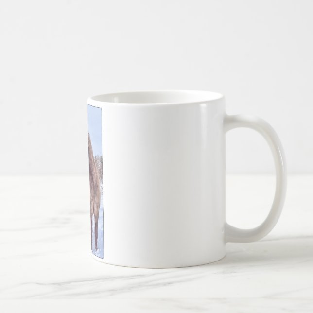 Caneca De Café Poder de cavalo islandês (Direita)