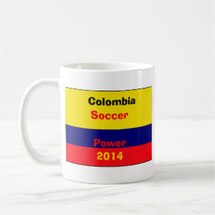 Caneca De Café Poder de futebol na Colômbia