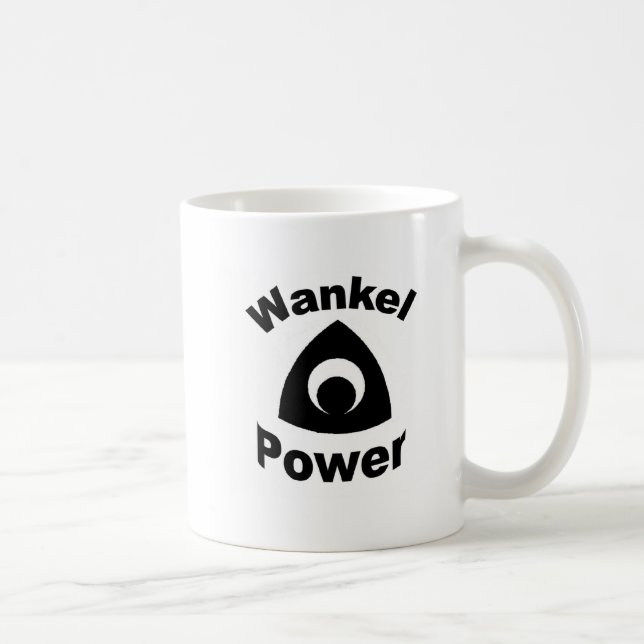 Caneca De Café Poder de Wankel (Direita)
