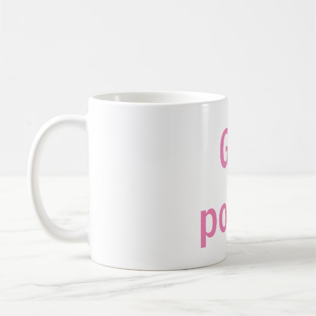 Caneca De Café poder feminino (Esquerda)