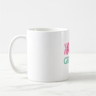 Caneca De Café Poder Menina (piada científica)